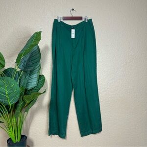 Loft Ann Taylor green darted trousers size 6 small brand new